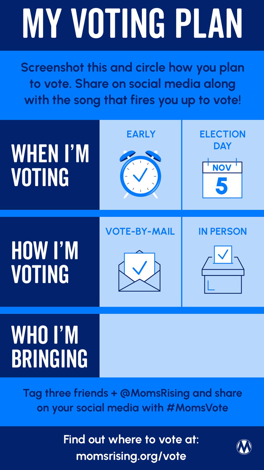 Party &amp; Power Your Vote: Mini-Voting Party Toolkit | MomsRising